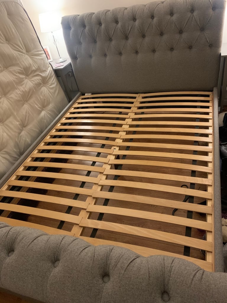king size bed frame (no mattress)