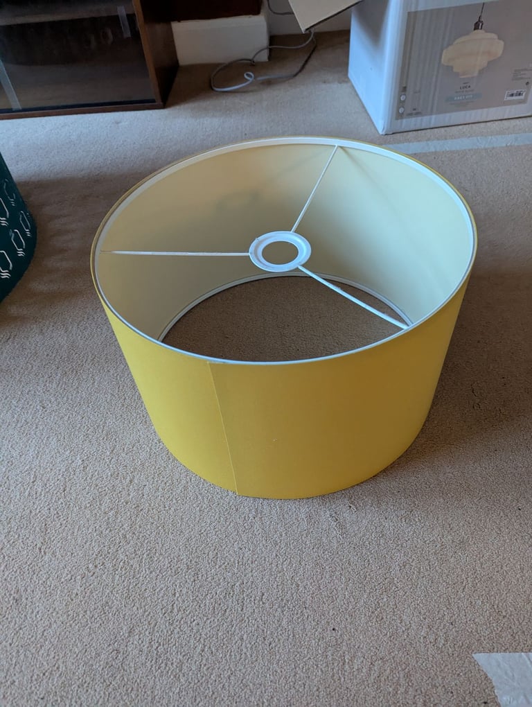 image for IKEA yellow light shade 