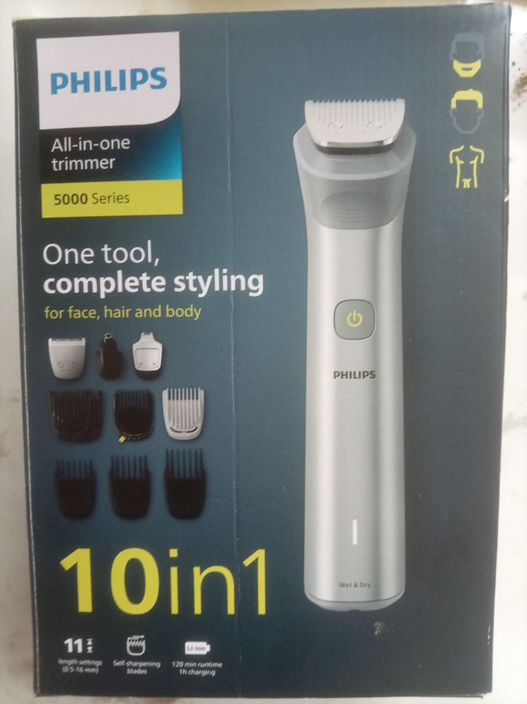 image for Brand New Philips 5000 Series 10-in-1 Trimmer Model MG5730/13 - Sealed Box - £32 O.N.O.