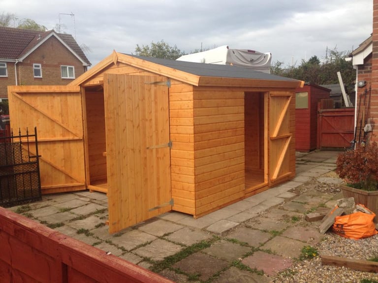 K&d bespoke sheds Ltd 12x12 apex 