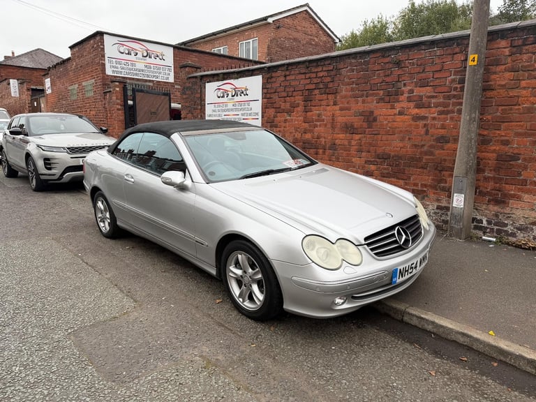 2004 Mercedes-Benz CLK 1.8 CLK200 Kompressor Avantgarde Cabriolet 2dr CONVERTIBLE Petrol Automatic
