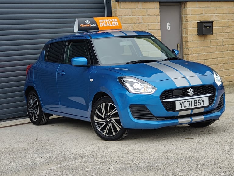 SUZUKI SWIFT; HYBRID; APPLE &amp; ANDROID CAR PLAY; BLUE; ULEZ COMPLIANT;-5 DOOR;