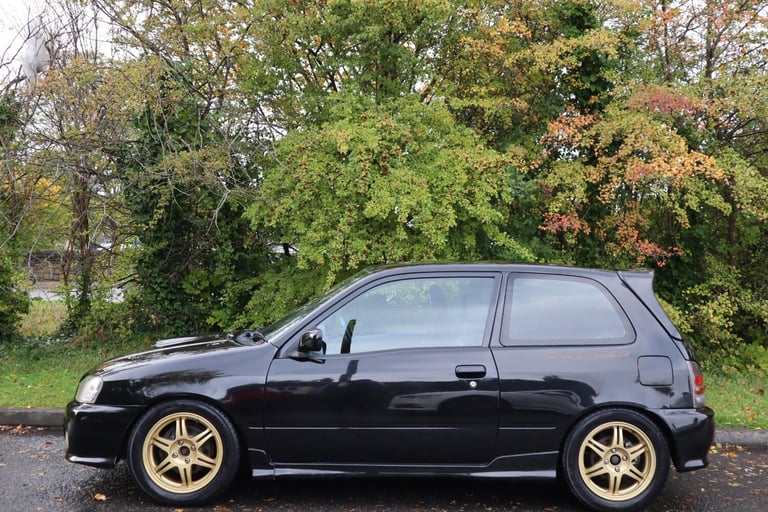 1999 Toyota Starlet GLANZA V 1.3 TURBO RECARO 3DR  Hatchback Petrol Manual