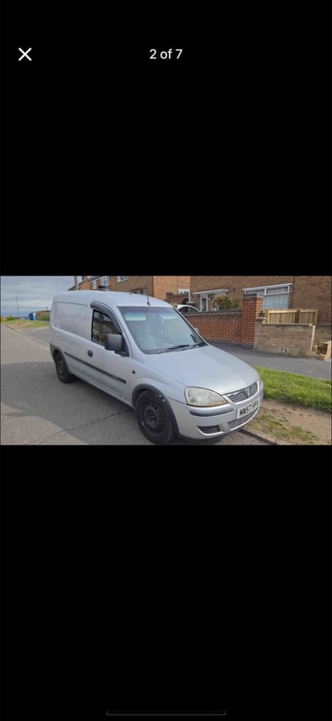 Vauxhall, COMBO, Car Derived Van, 2007, Manual, 1248 (cc)