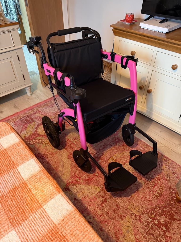 Rollz motion electric powerchair wheelchair rollator 3 in 1 