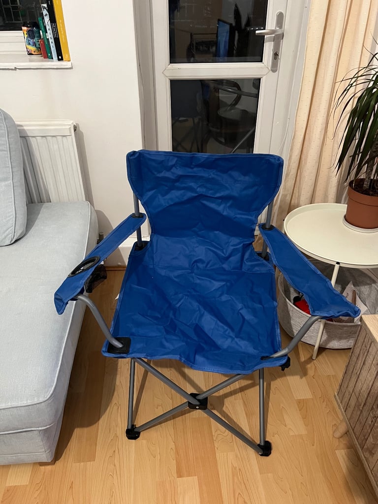 image for Folding Camp Chair (good as new) 