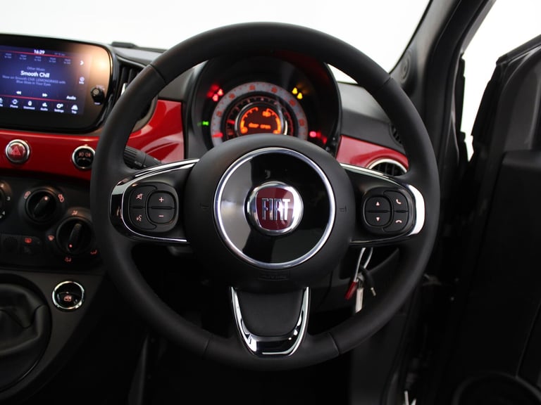 2022 Fiat 500 1.0 Mild Hybrid Red 3dr [16 Alloy] Hatchback PETROL Manual