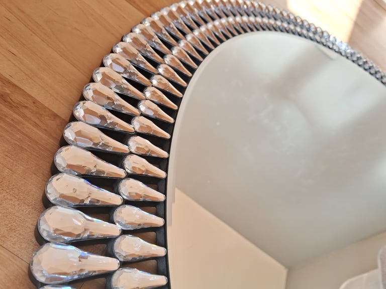 100cm, New Dunelm extra large mirror / extra large decorative wall mirror / 