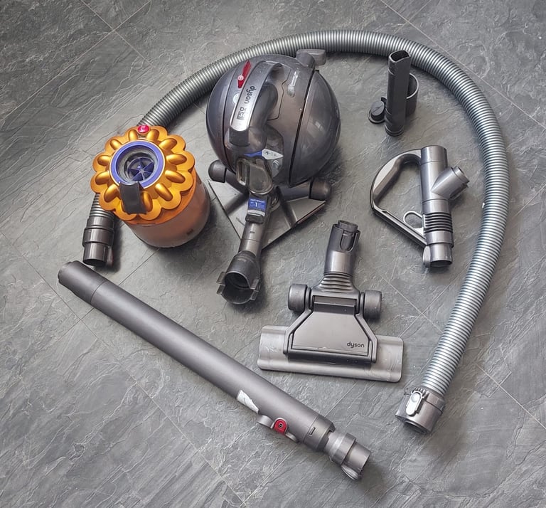 image for Dyson DC38 Multi Floor Cylinder Vacuum Cleaner Pull Along Telescopic Handle