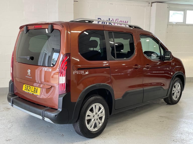 PEUGEOT RIFTER 1.5 WAV wheelchair accessible vehicle 2021