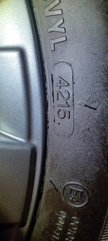 Winter tyres on 16” Fox alloy wheels