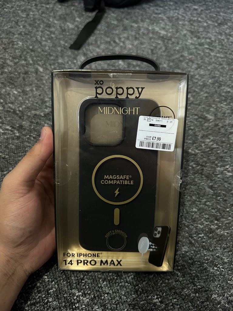 📱 XO Poppy Midnight MagSafe Case for iPhone 14 Pro Max – Brand New (£5.99)