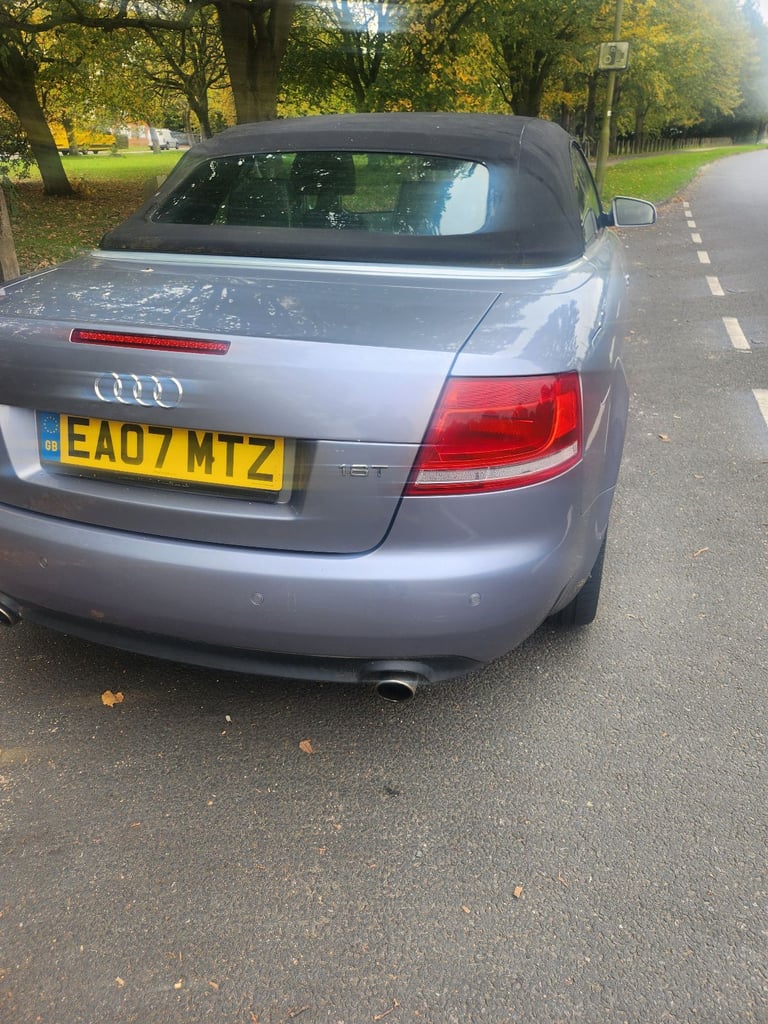 Audi, A4, Convertible, 2007, Semi-Auto, 1781 (cc), 2 doors
