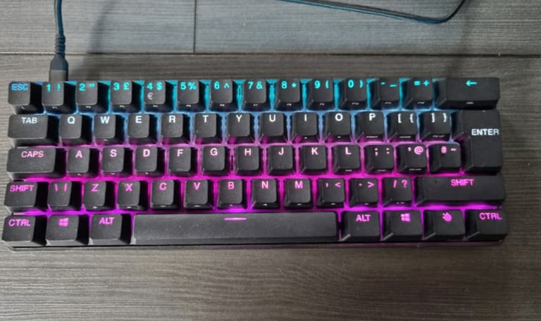 image for BARGAIN mechanical keyboard SteelSeries Apex Pro for gaming pc computer desktop laptop console