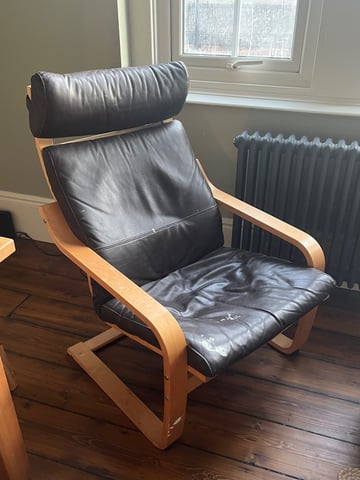 Armchair Poang Ikea Pelle Sedia Poang Poggiapiedi Ikea PoÃ¤ng Ikea