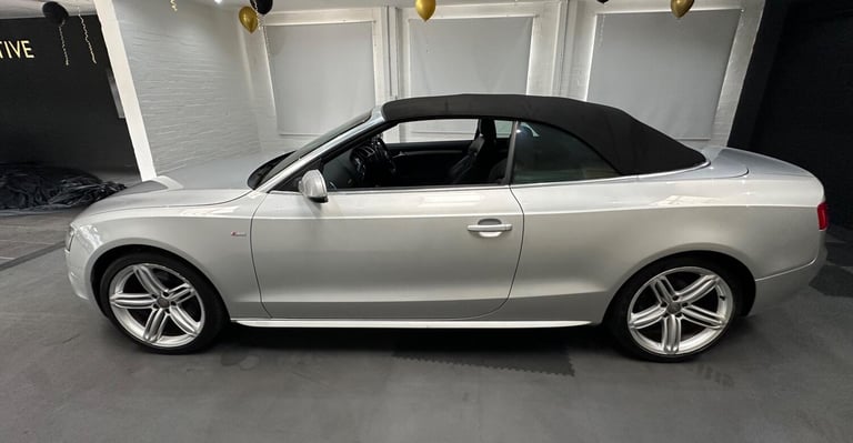 2011 Audi A5 Cabriolet 2.0 TFSI S line Multitronic Euro 5 2dr CONVERTIBLE Petrol Automatic