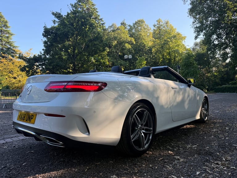 2018 Mercedes-Benz E-Class E220d AMG Line 2dr 9G-Tronic CONVERTIBLE Diesel Automatic