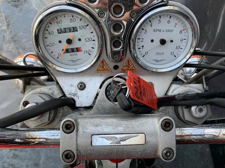 MOTO GUZZI CALIFORNIA 1100 EV 2001 PROJECT BIKE HPI CLEAR