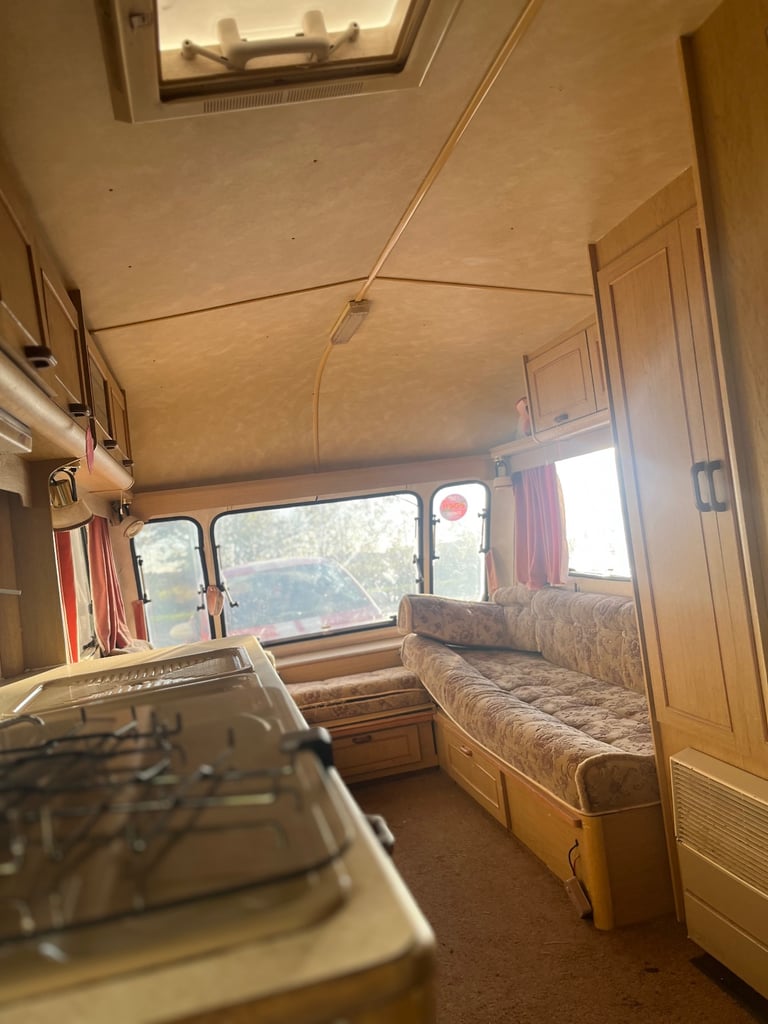 4 berth caravan coachman with awning 