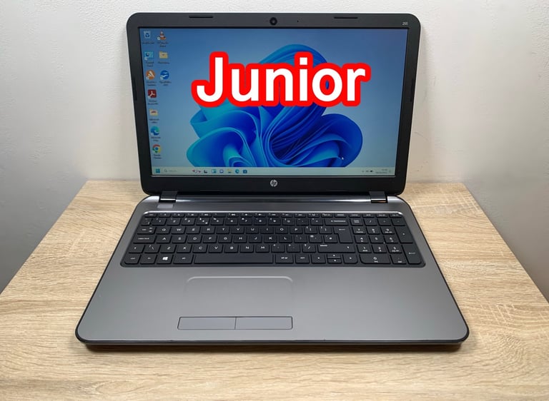 image for HP 8GB 256GB SSD QuadCore HD Laptop, Windows 11, Microsoft office