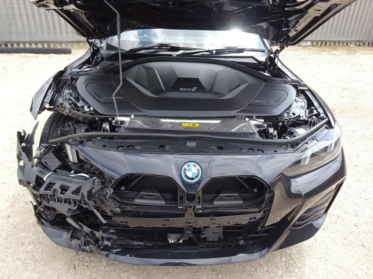 2025 74 REG BMW I4 EDRIVE40 M SPORT ELECTRIC AUTO DAMAGED REPAIRABLE SALVAGE
