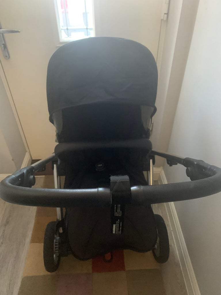 Mamas and Papas Sola 2 Pushchair Bassinet Stroller Buggy - rain cover cosy toes parasol