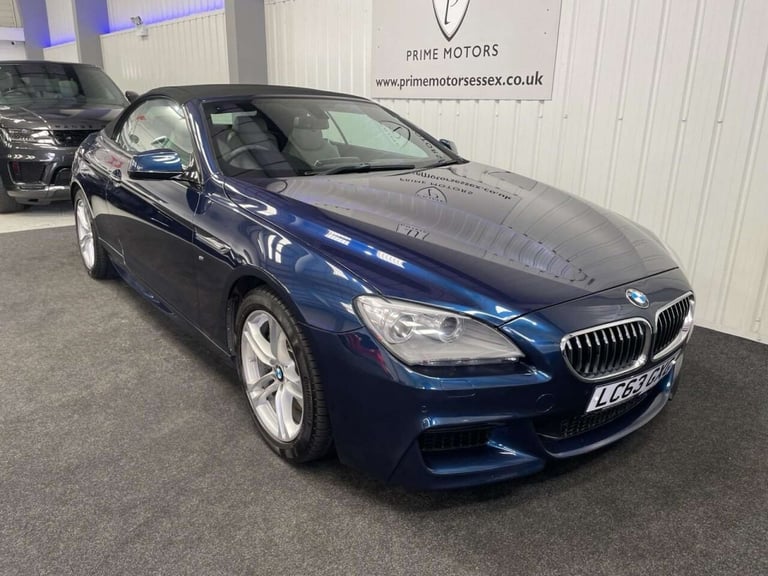 2013 BMW 6 Series 3.0 640d M Sport Convertible 2dr Diesel Auto Euro 5 (s/s) (313 ps) M SPORT  Con...
