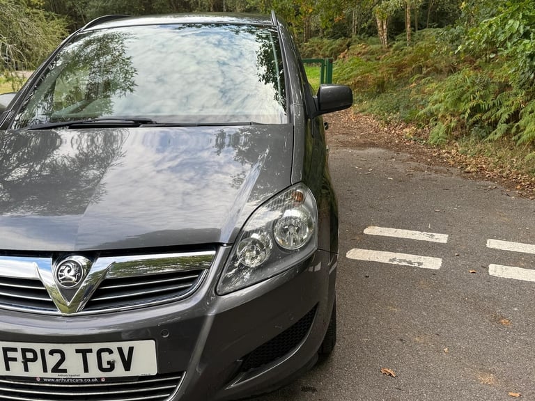 2012 Vauxhall Zafira 1.6i [115] Exclusiv 5dr MPV Petrol Manual