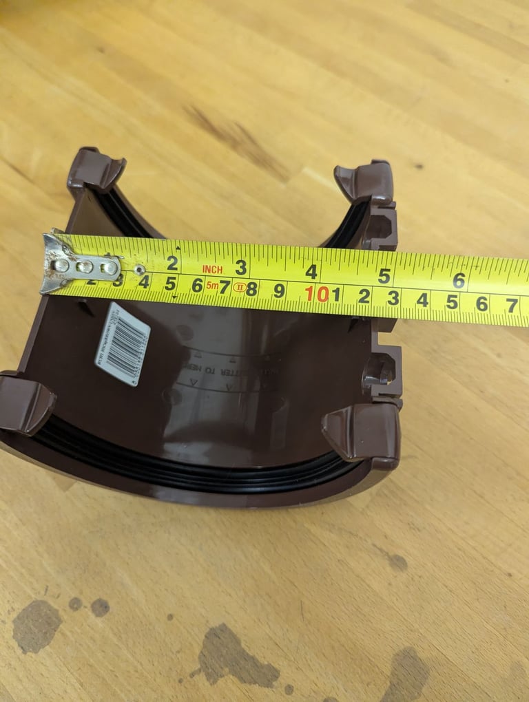 FloPlast  115mm Gutter connector x3