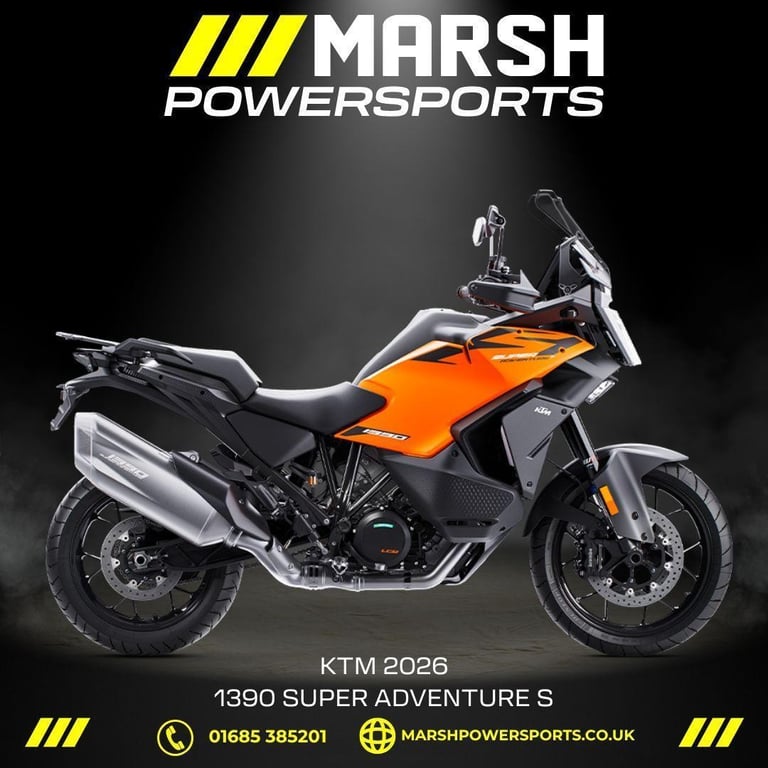 image for KTM 1390 Super Adventure S Orange 2026 - KTM Main Dealer - Reserve Now!