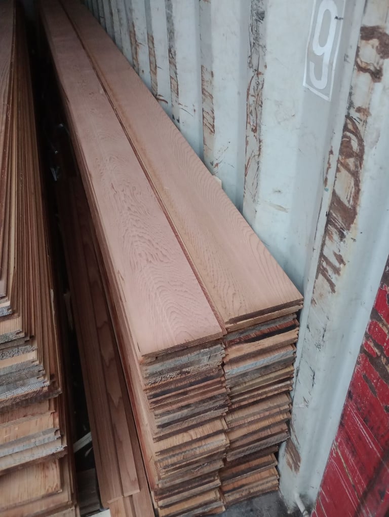 Budget Canadian western red cedar dressed cladding 