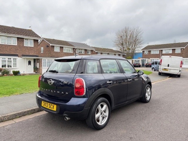 2013 MINI Countryman 1.6 One D 5dr HATCHBACK Diesel Manual