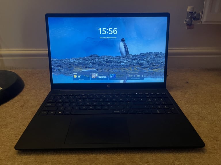 image for Black HP Laptop with 15.6" display