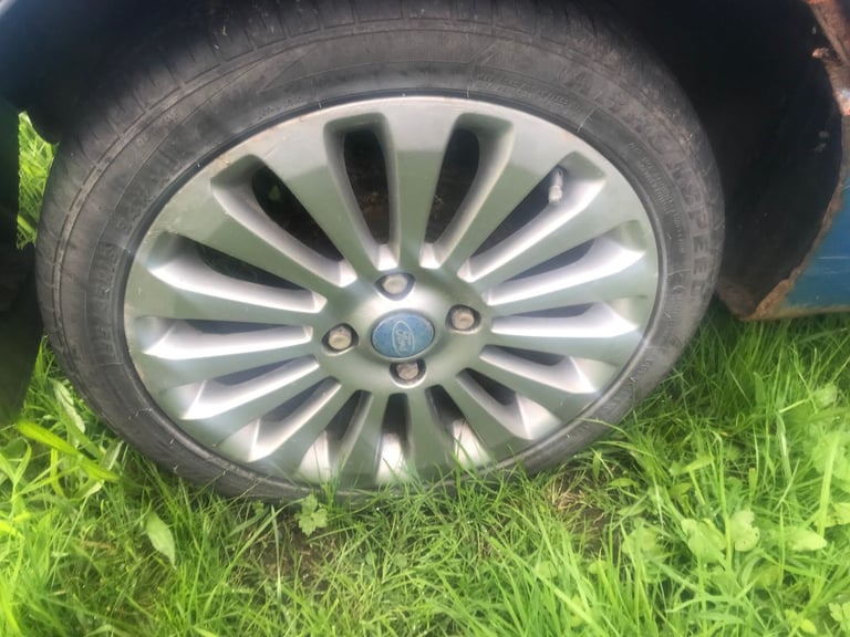 FORD FIESTA MK7 / MK8  focus 16"  15 SPOKE ALLOY WHEEL TITANIUM 2008 - 2018