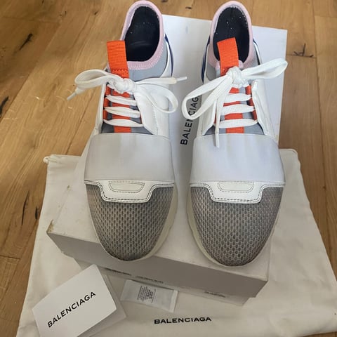 Race Clearance Balenciaga Race Runners Womens Sale Black And Pink