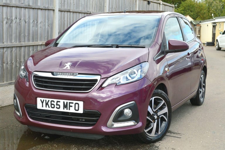 image for 2015 Peugeot 108 1.2 PureTech Allure Euro 6 5dr HATCHBACK Petrol Manual