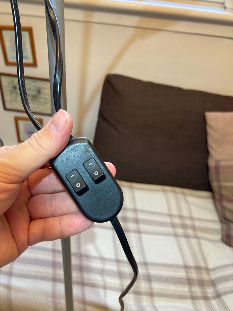 Vintage lloytron mother and child floor lamp