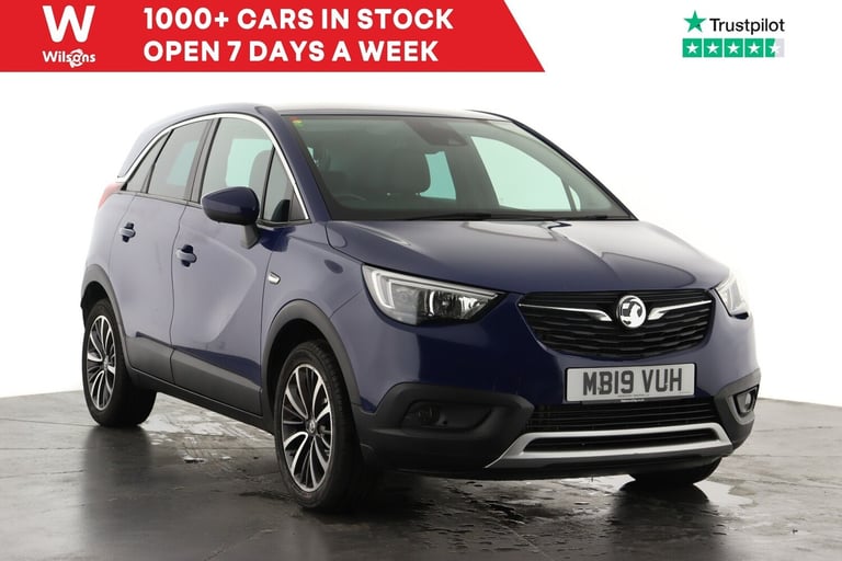 2019 Vauxhall Crossland X 1.2T [110] Elite 5dr [Start Stop] Auto Hatchback Petrol Automatic