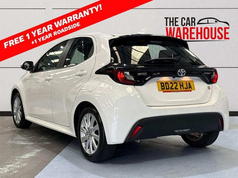 2022 Toyota Yaris 1.5 Hybrid Icon 5dr CVT Automatic Hatchback PETROL/ELECTRIC Automatic