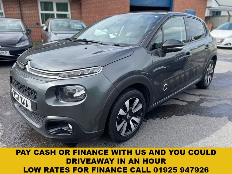 image for 2017 Citroen C3 1.2 PureTech Flair Hatchback 5dr Petrol Manual Euro 6 (82 ps) Hatchback Petrol Ma...