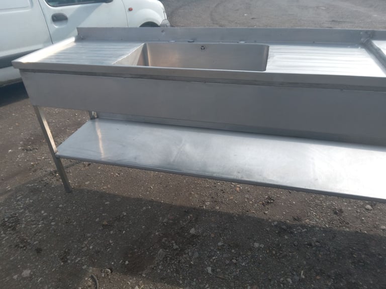 image for Catering equipment commercial stainless steel single sink restaurant kitchen trailer items 