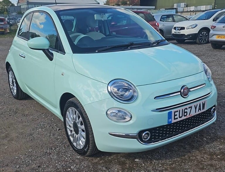 2017 Fiat 500 1.2 Lounge 3dr HATCHBACK PETROL Manual