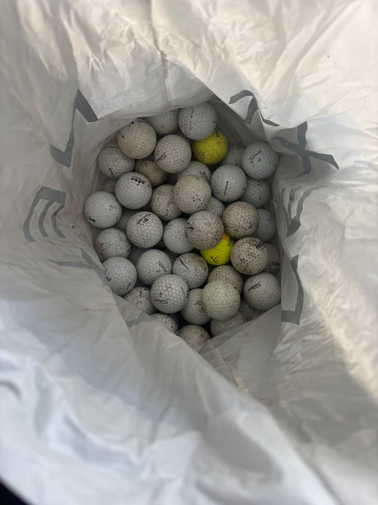 Golf Balls- 67 balls 