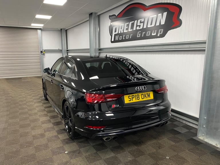 2018 Audi A3 S3 TFSI Quattro Black Edition 4dr S Tronic SALOON PETROL Automatic