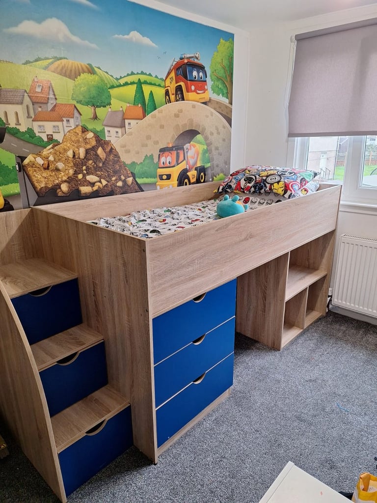 image for Mico Mid Sleeper bed (mattress not included)