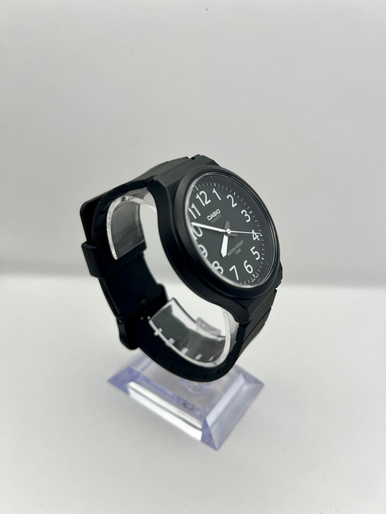 Casio MW-240-1BVEF Black Minimalist Classic Everyday Watch - Quartz, Great