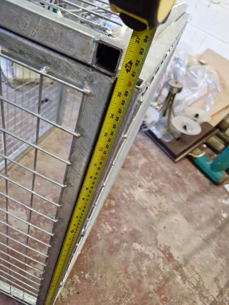 Gas Bottle Storage Cage