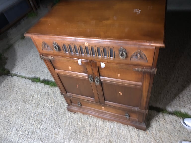Antique wooden cabinet