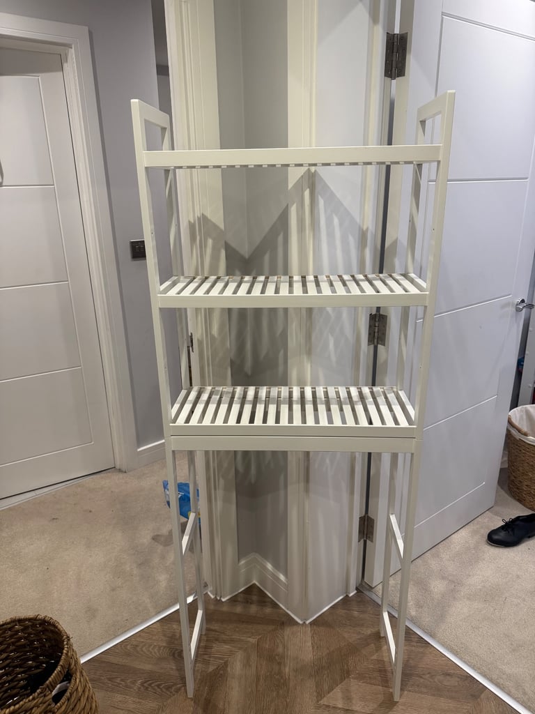 image for White shelves | Great storage unit