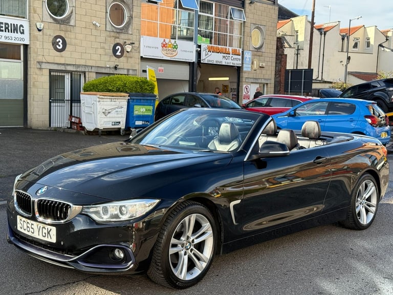 2015 BMW 4 Series 2.0 420i Sport Euro 6 (s/s) 2dr CONVERTIBLE Petrol Manual